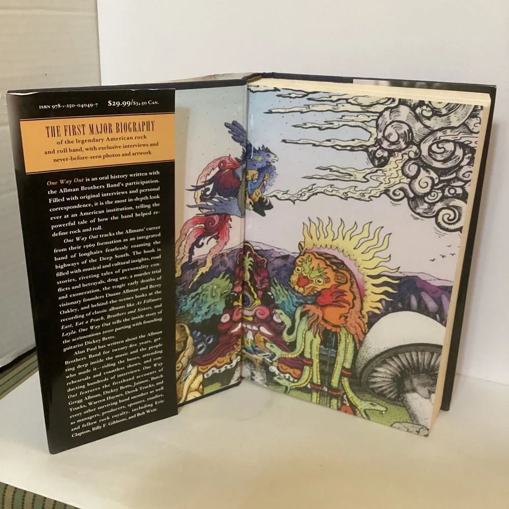 One Way Out The Inside History of The Allman Brothers Band Alan Paul Hardcover